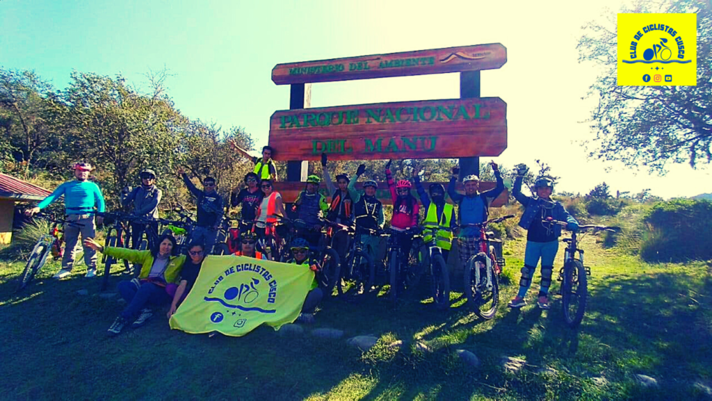 ruta manu en bicicleta